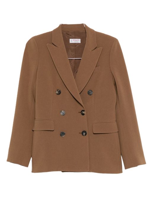 ALBERTO BIANI Blazer doppiopetto camel Vendibile SOLO abbinato al pantalone. A.B ALBERTO BIANI | II821AC003067 CAMEL